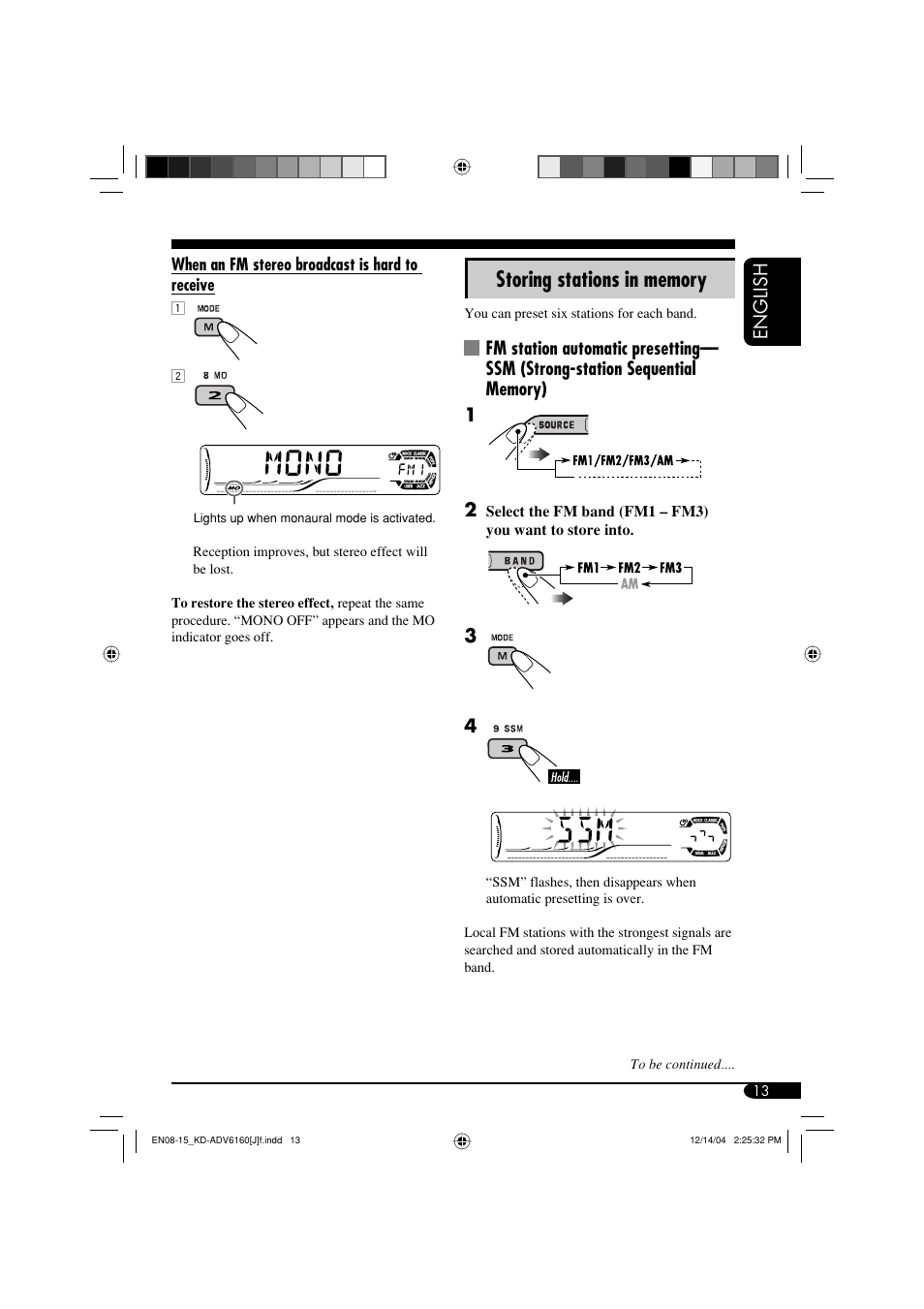 English | JVC KD-ADV6160 User Manual | Page 13 / 177