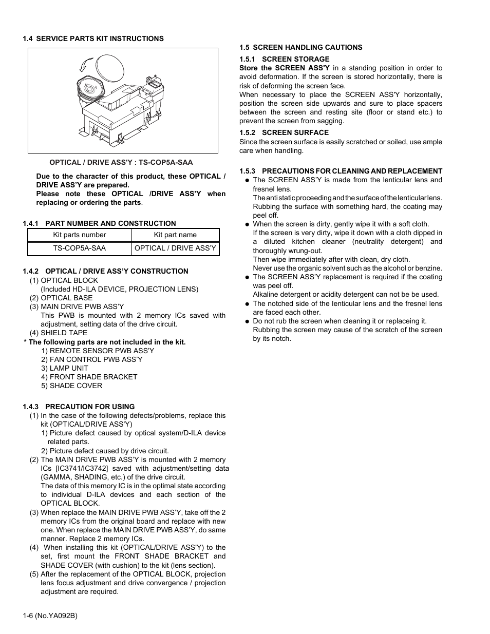 JVC Rear Projection Television HD-52Z575 User Manual | Page 6 / 37