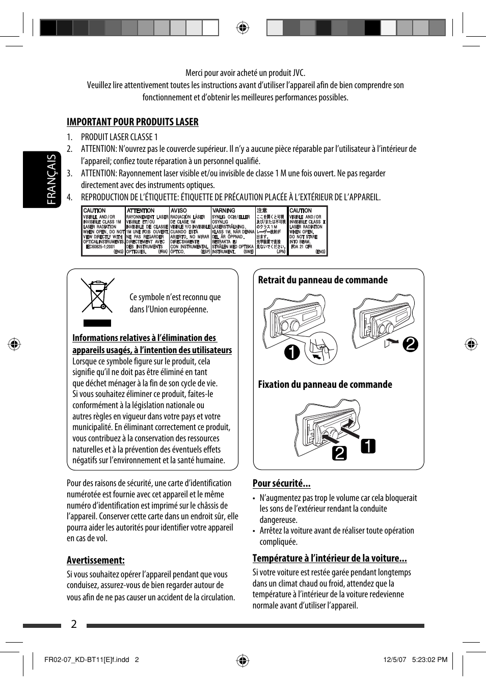 2français | JVC KD-BT11 User Manual | Page 38 / 107