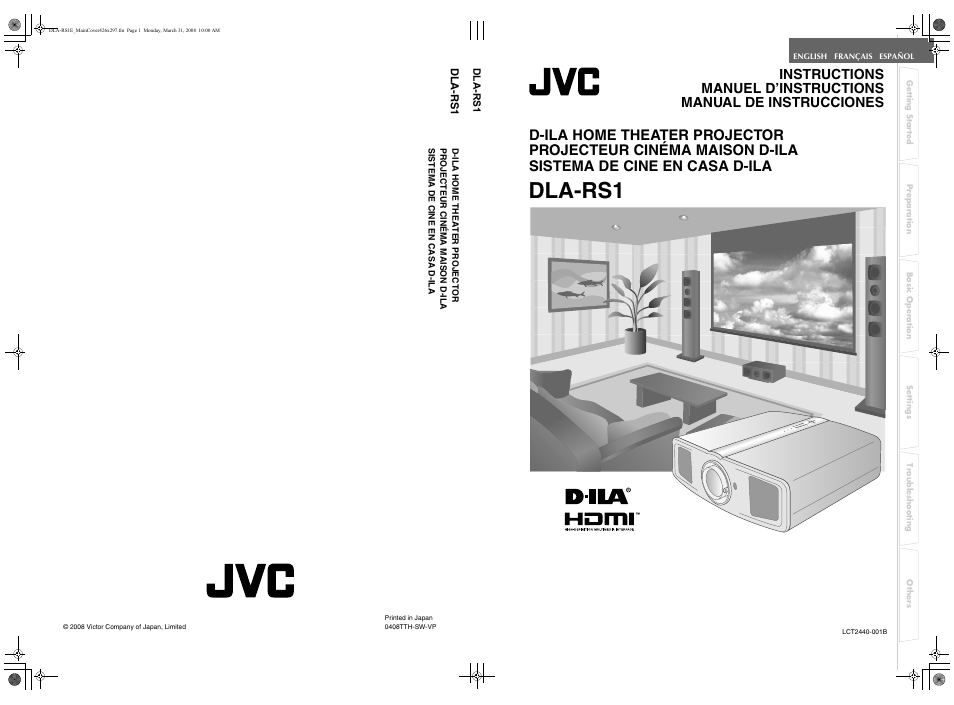 Dla-rs1 | JVC LCT2440-001B User Manual | Page 150 / 150