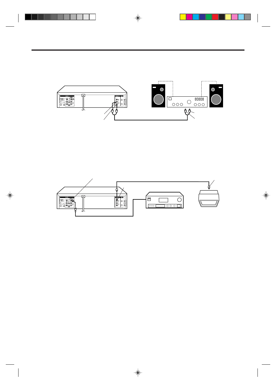 Playback connections | JVC HR-XVC21UJ User Manual | Page 17 / 64