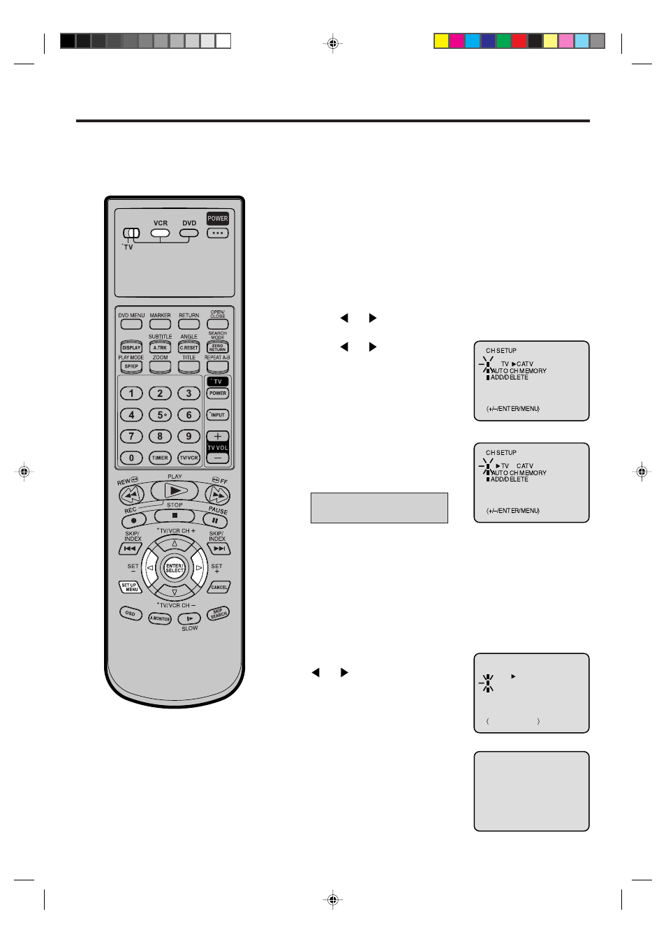 Tuner setting, Setting channels automatically, Tv/catv selection | JVC HR-XVC21UJ User Manual | Page 19 / 64