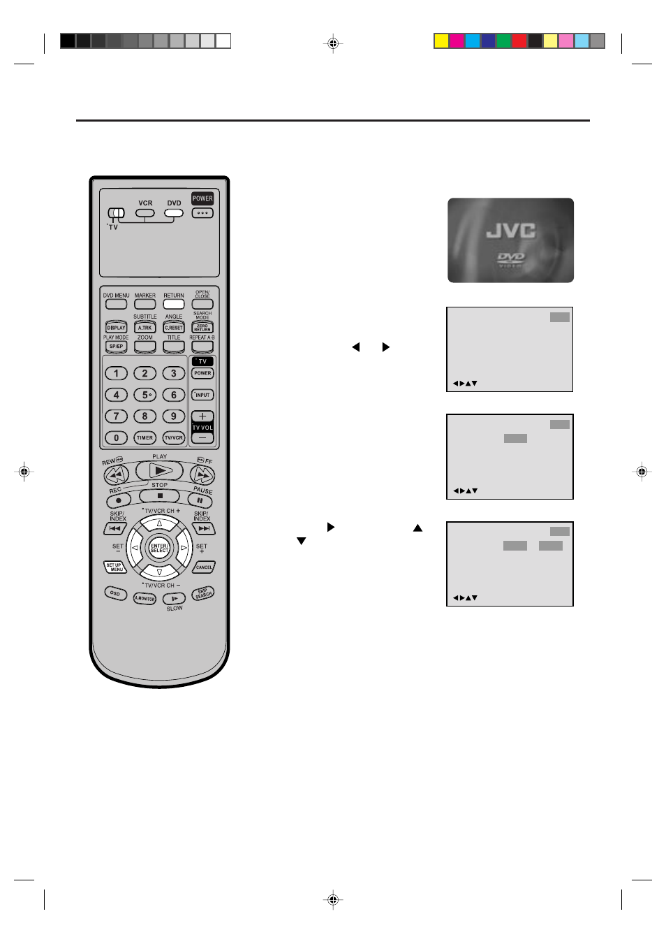 Setting setup language | JVC HR-XVC21UJ User Manual | Page 36 / 64