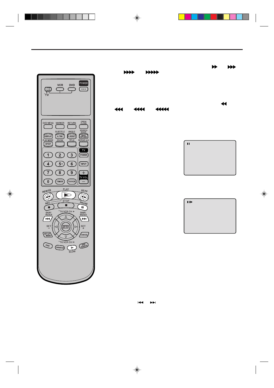 38 special playback | JVC HR-XVC21UJ User Manual | Page 38 / 64