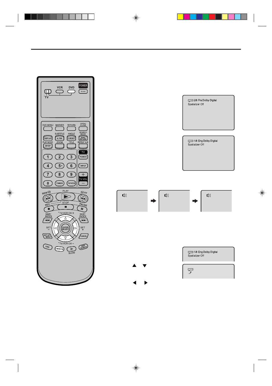 48 changing soundtrack language/karaoke playback, Changing soundtrack language, Karaoke playback | JVC HR-XVC21UJ User Manual | Page 48 / 64