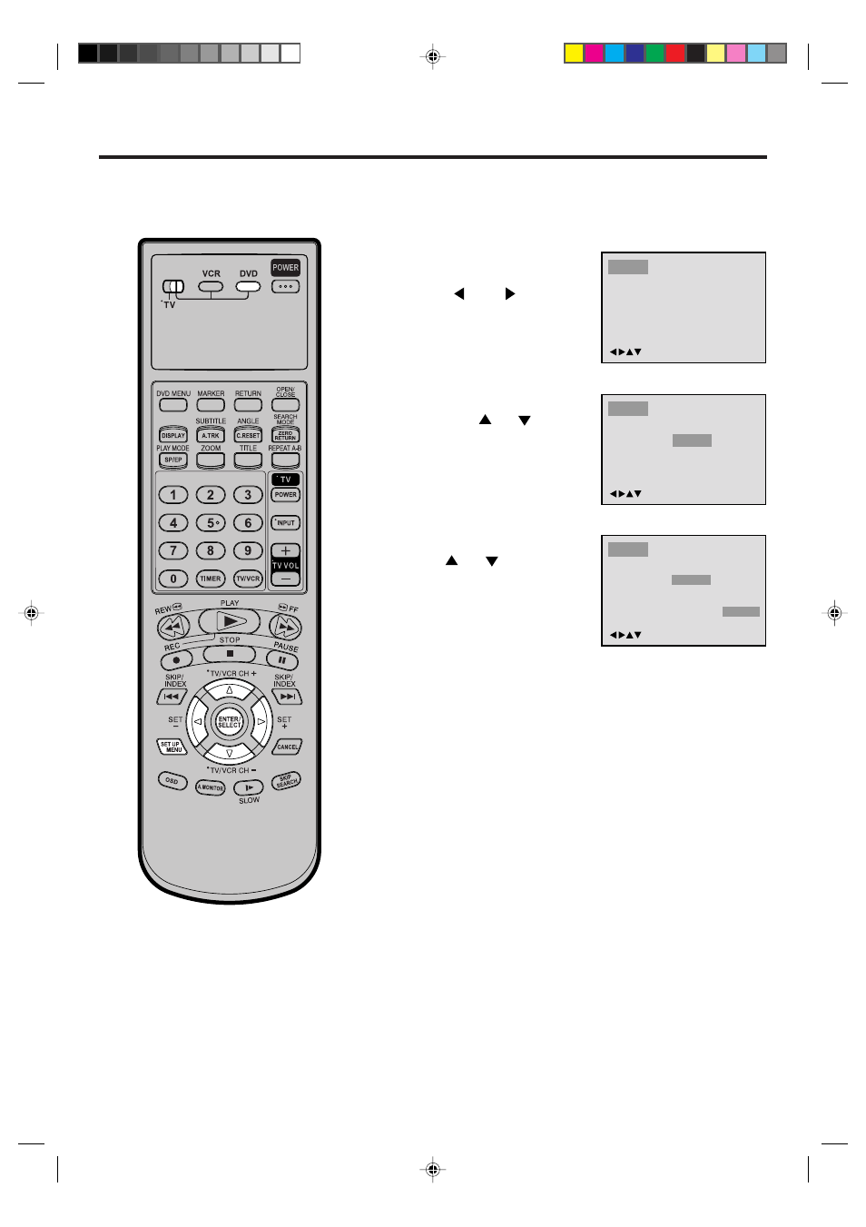Setting subtitle language | JVC HR-XVC21UJ User Manual | Page 53 / 64