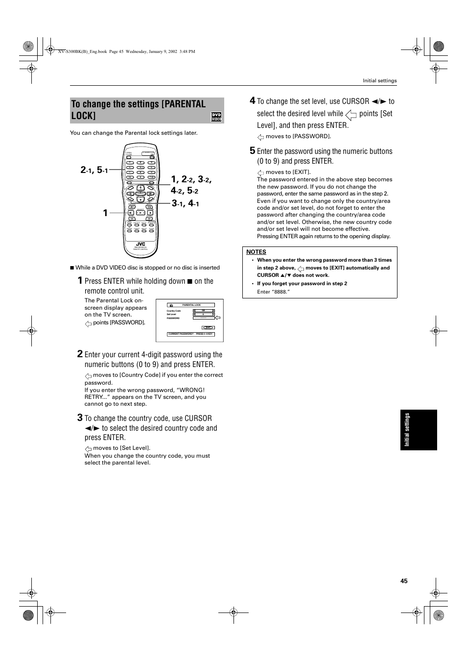 JVC XV-S300BK User Manual | Page 47 / 54