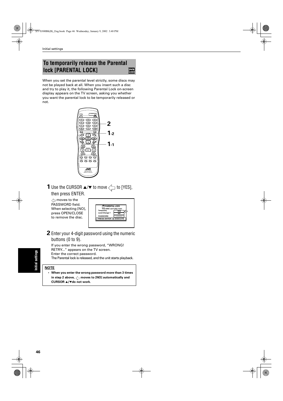 JVC XV-S300BK User Manual | Page 48 / 54