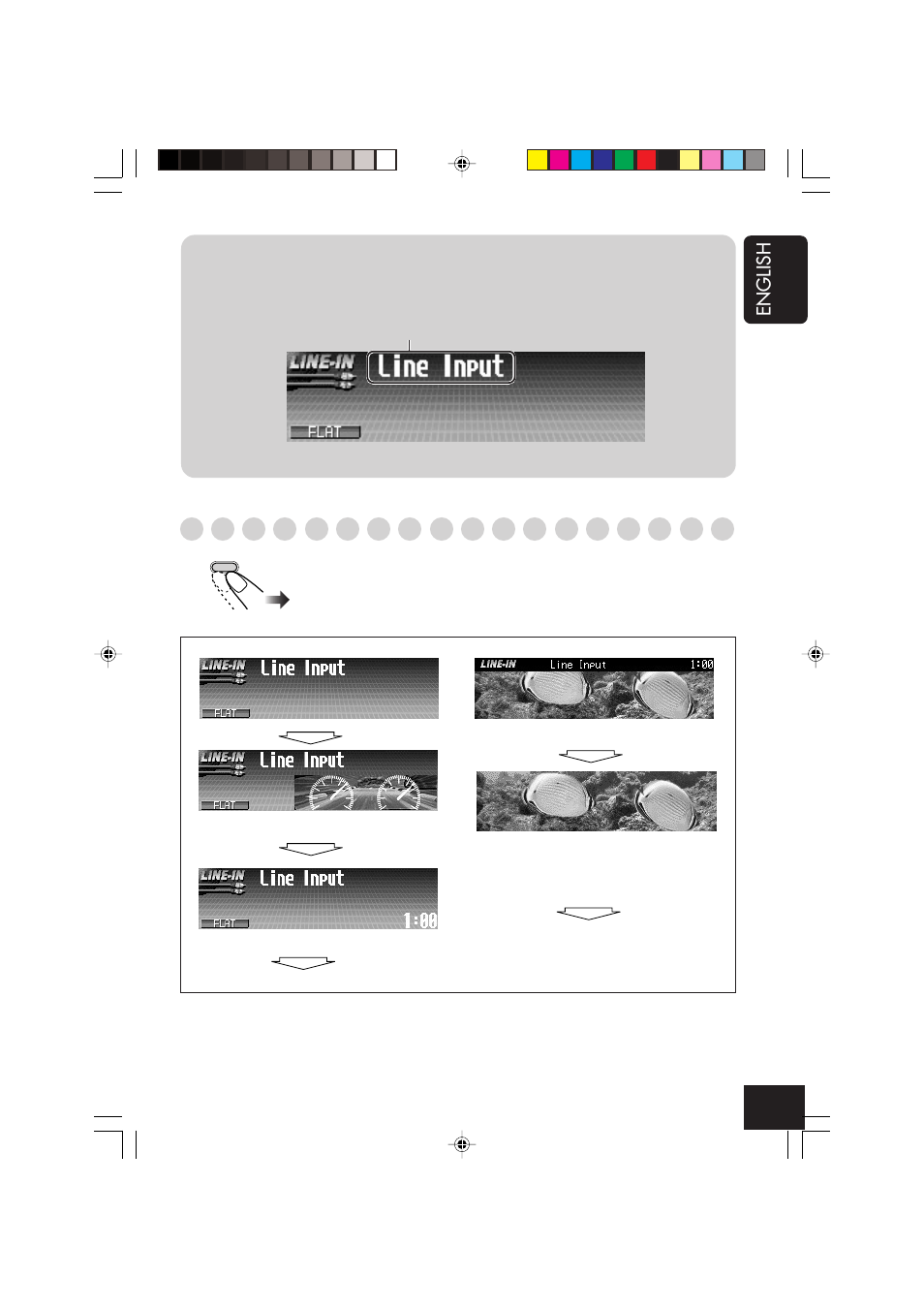 English, Changing the display pattern | JVC KD-AR7000 User Manual | Page 43 / 153
