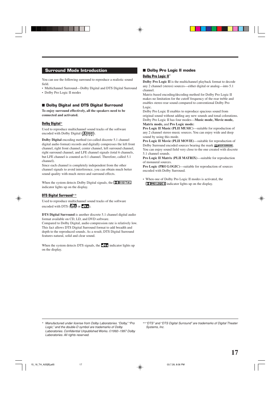 JVC TH-A25 User Manual | Page 21 / 50