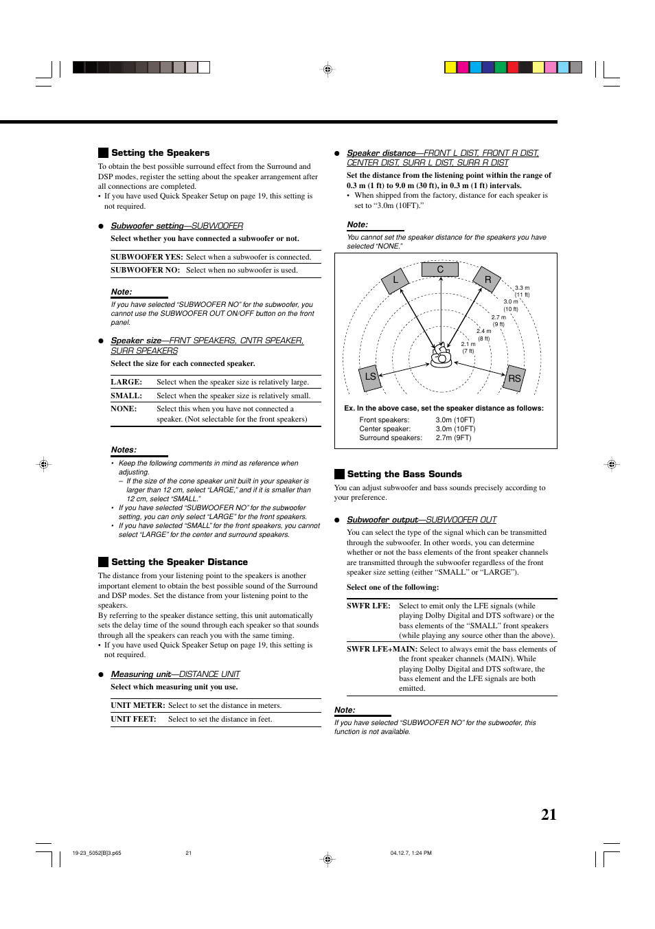 JVC RX-5052S User Manual | Page 25 / 39