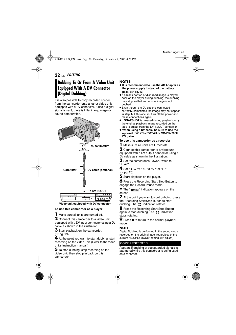 JVC GR-D750US User Manual | Page 32 / 40