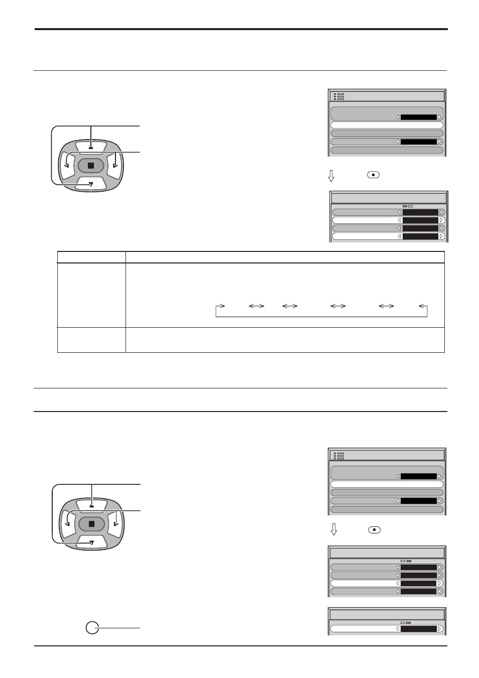 Colour system / aspect auto, 2 pulldown, Setup for input signals | JVC GD-V501PCE User Manual | Page 31 / 40