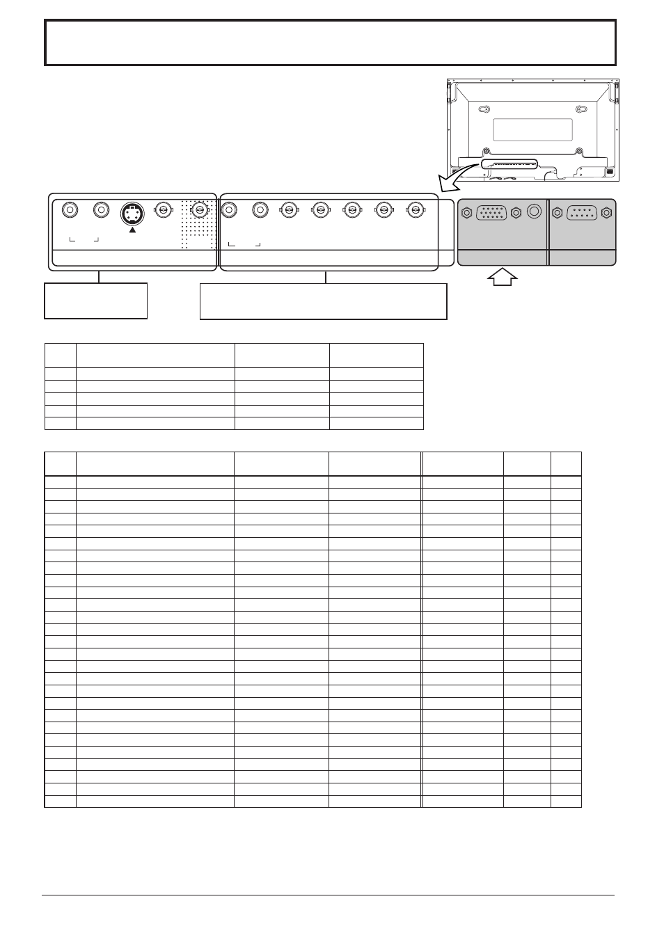Connections | JVC GD-V501PCE User Manual | Page 34 / 40