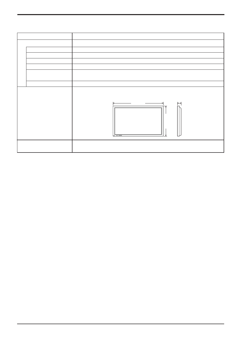 Specifications | JVC GD-V501PCE User Manual | Page 39 / 40
