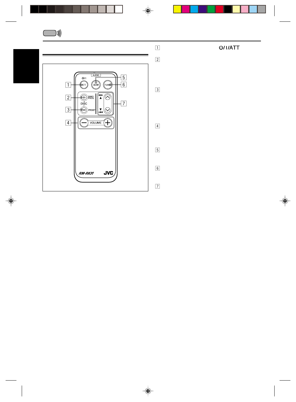 Using the remote controller | JVC KD-S711R User Manual | Page 24 / 32