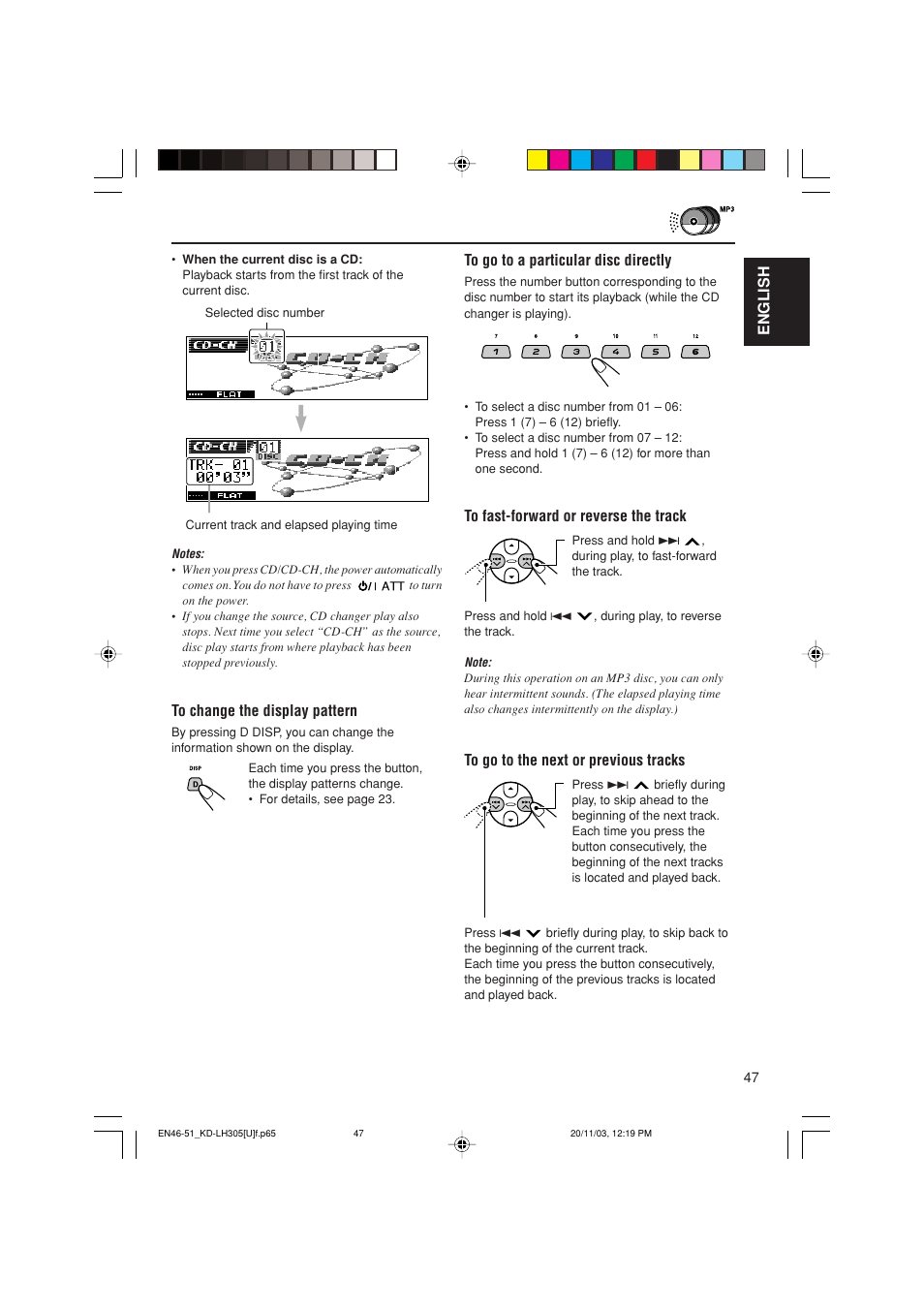 English | JVC KD-LH305 User Manual | Page 47 / 62