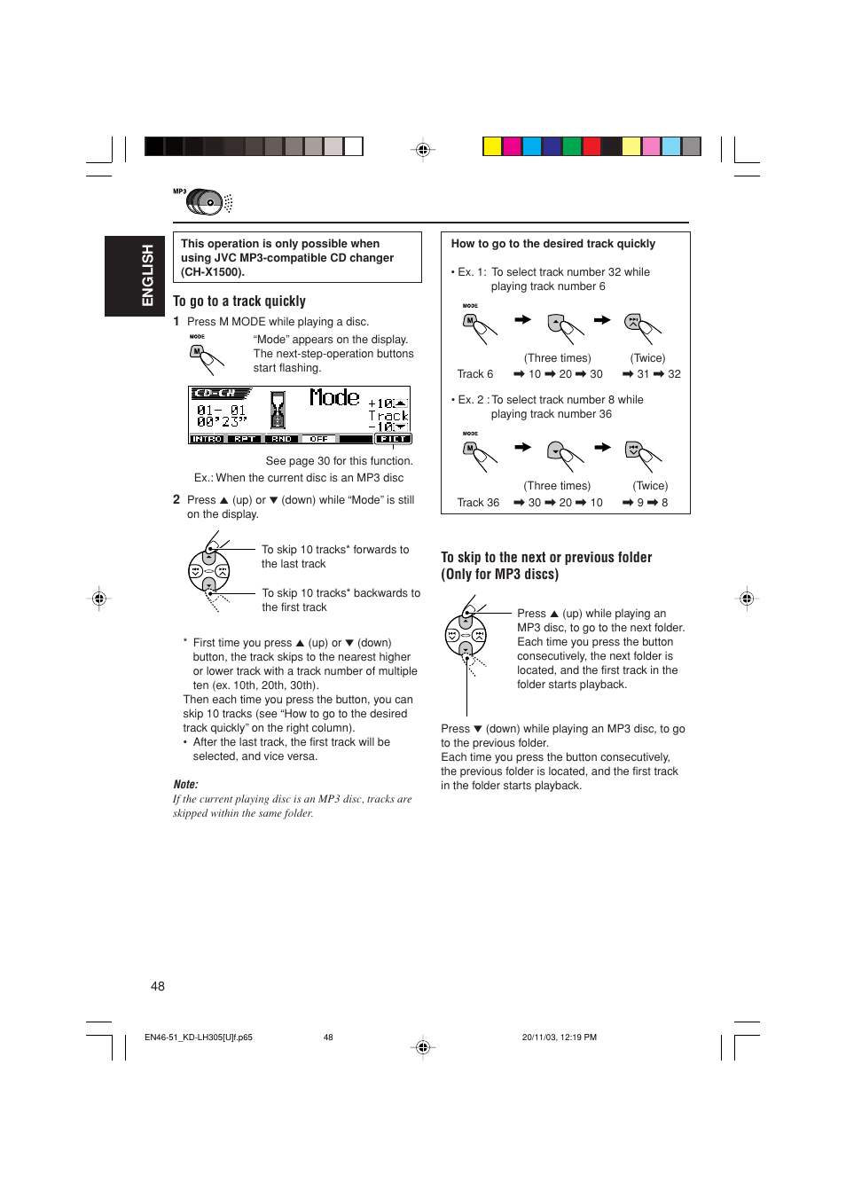 English | JVC KD-LH305 User Manual | Page 48 / 62