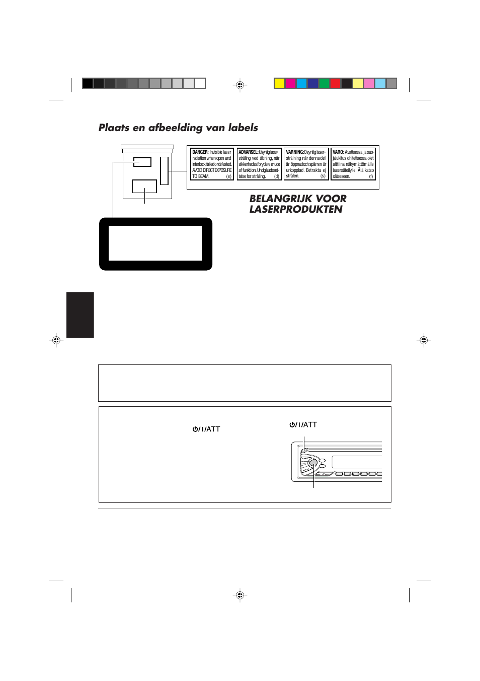 Het apparaat terugstellen, Nederlands, Class 1 laser product | JVC KD-S673R User Manual | Page 104 / 138