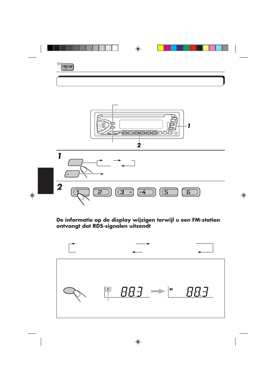 Afstemmen op een voorkeuzezender | JVC KD-S673R User Manual | Page 110 / 138