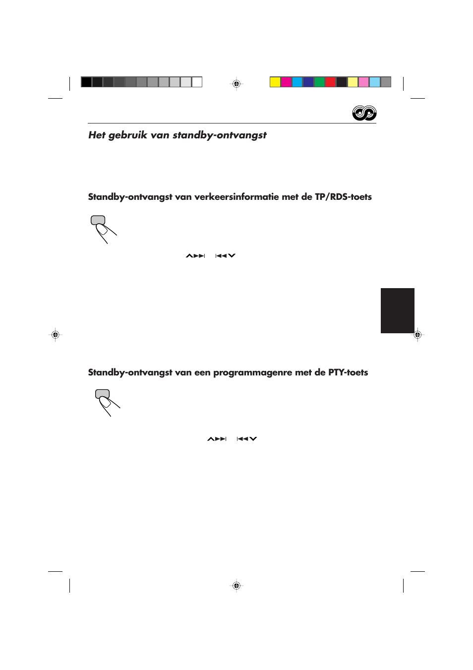 Het gebruik van standby-ontvangst | JVC KD-S673R User Manual | Page 113 / 138