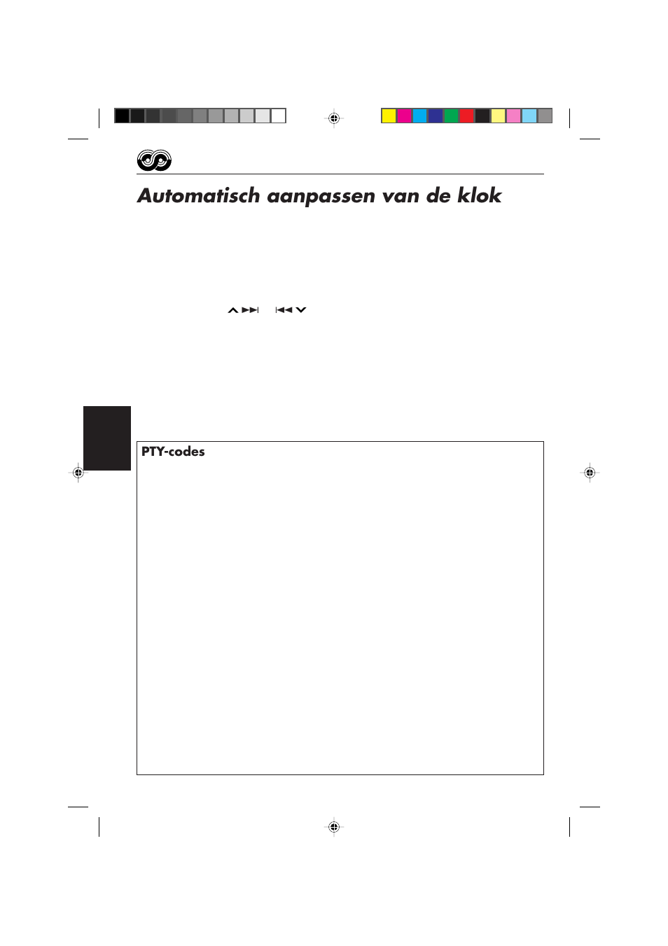 Automatisch aanpassen van de klok | JVC KD-S673R User Manual | Page 118 / 138