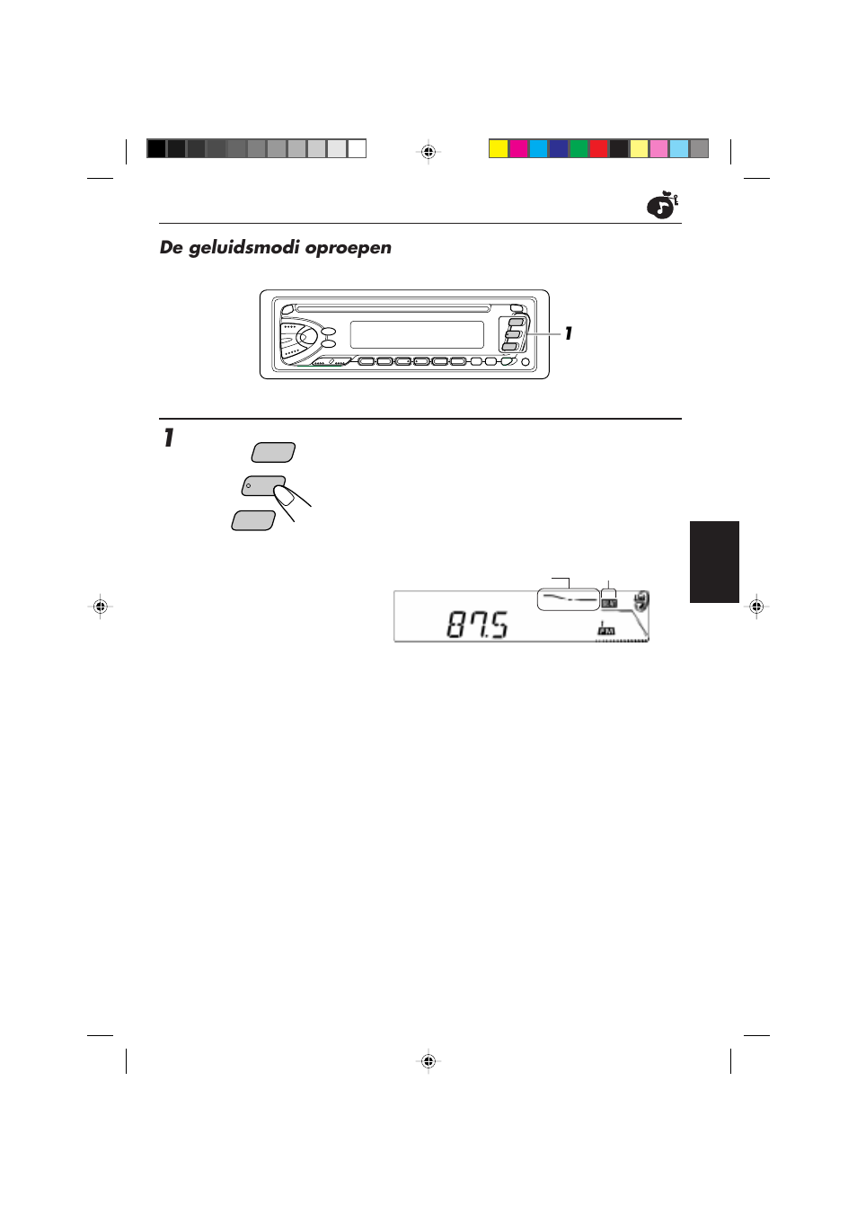 De geluidsmodi oproepen | JVC KD-S673R User Manual | Page 125 / 138