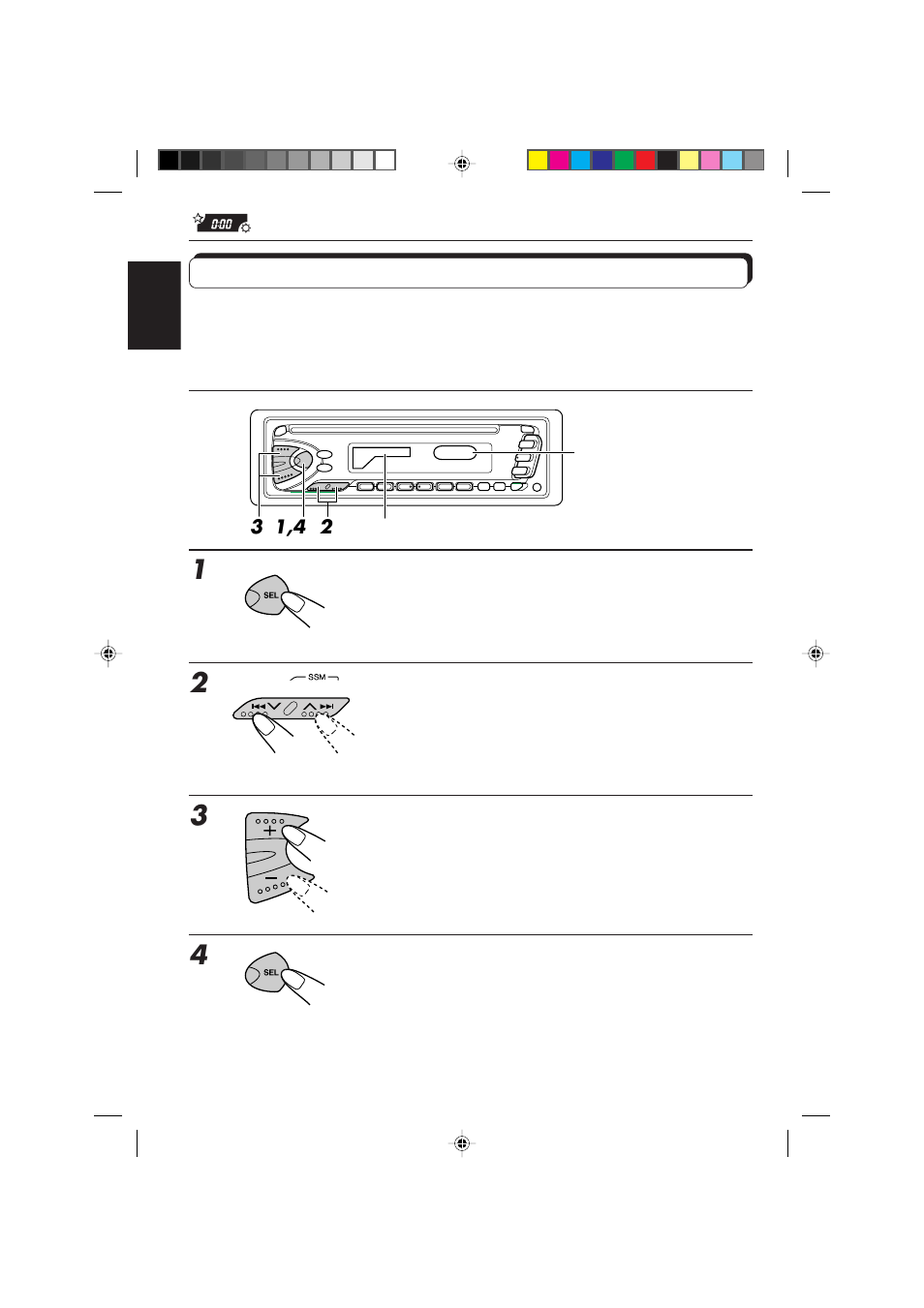 Selecting the level display | JVC KD-S673R User Manual | Page 28 / 138