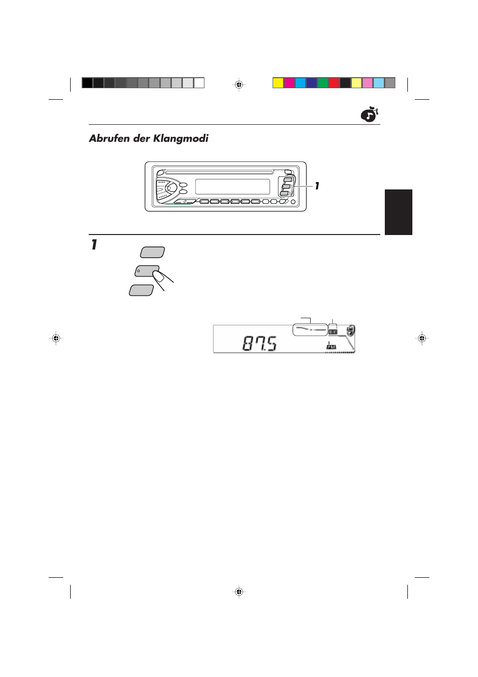 Abrufen der klangmodi | JVC KD-S673R User Manual | Page 57 / 138