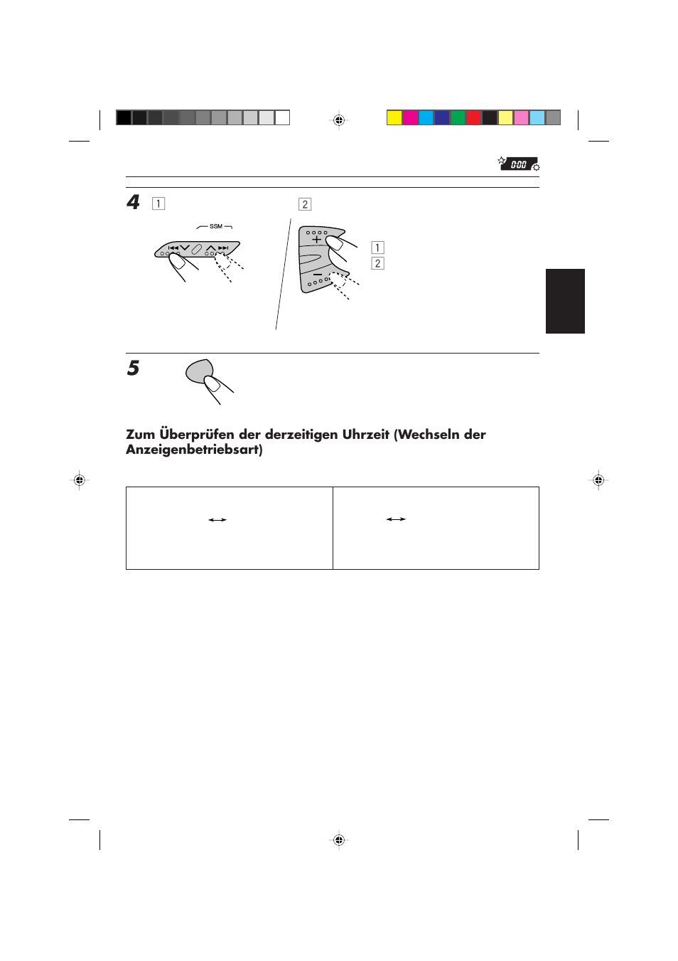 Schließen sie die einstellung ab | JVC KD-S673R User Manual | Page 61 / 138