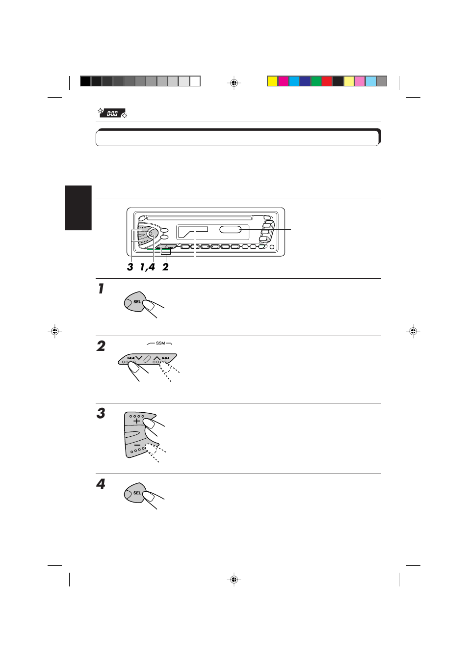 Auswählen der pegelanzeige | JVC KD-S673R User Manual | Page 62 / 138