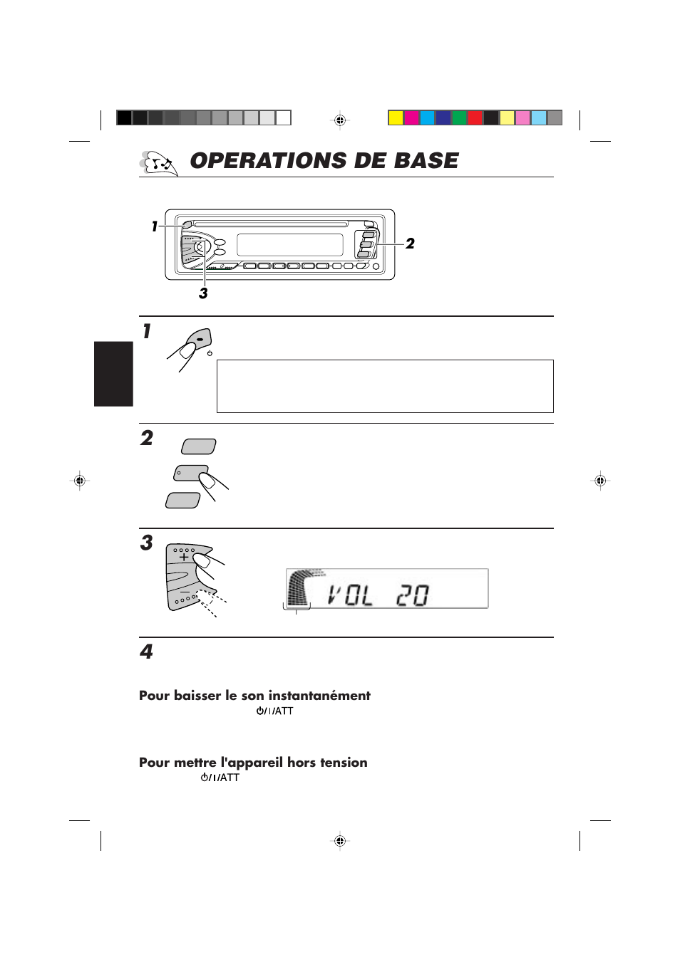 Operations de base | JVC KD-S673R User Manual | Page 72 / 138