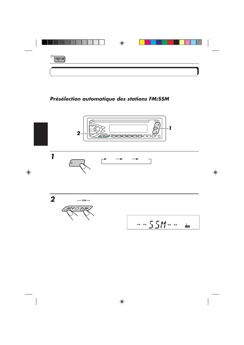 Mémorisation des stations | JVC KD-S673R User Manual | Page 74 / 138