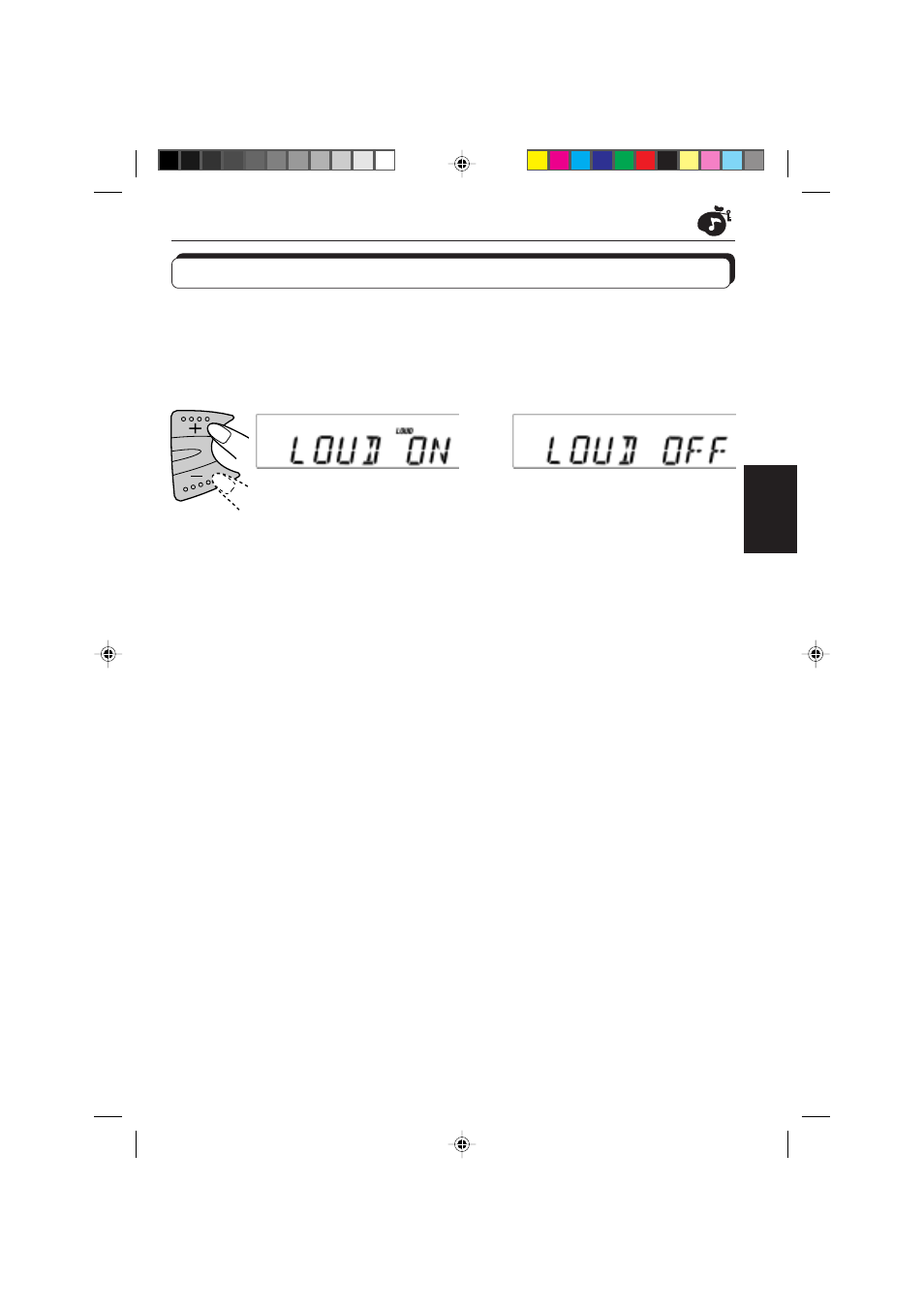 Mise en/hors service de la fonction loudness | JVC KD-S673R User Manual | Page 89 / 138