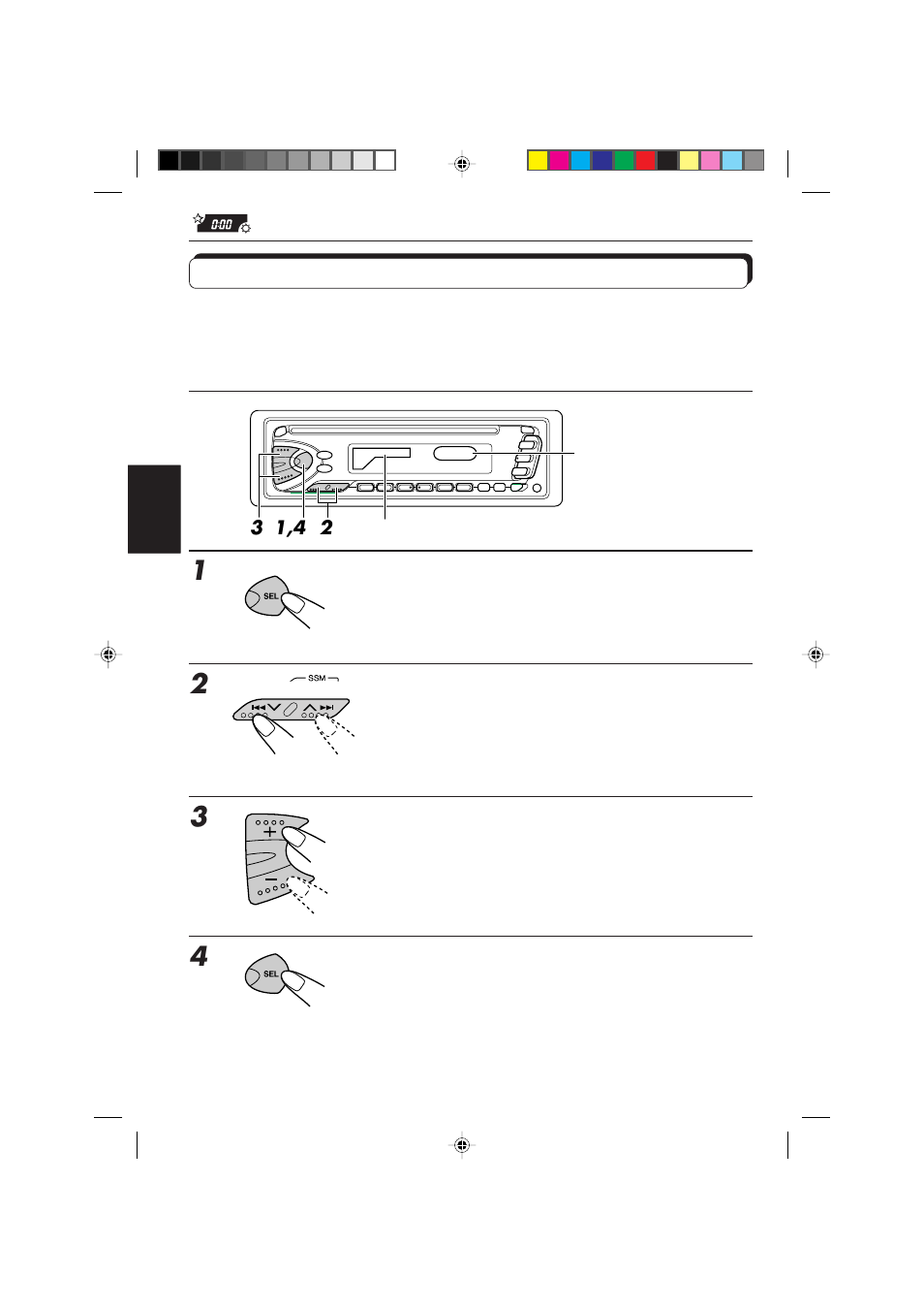 Sélection de l’affichage du niveau | JVC KD-S673R User Manual | Page 96 / 138