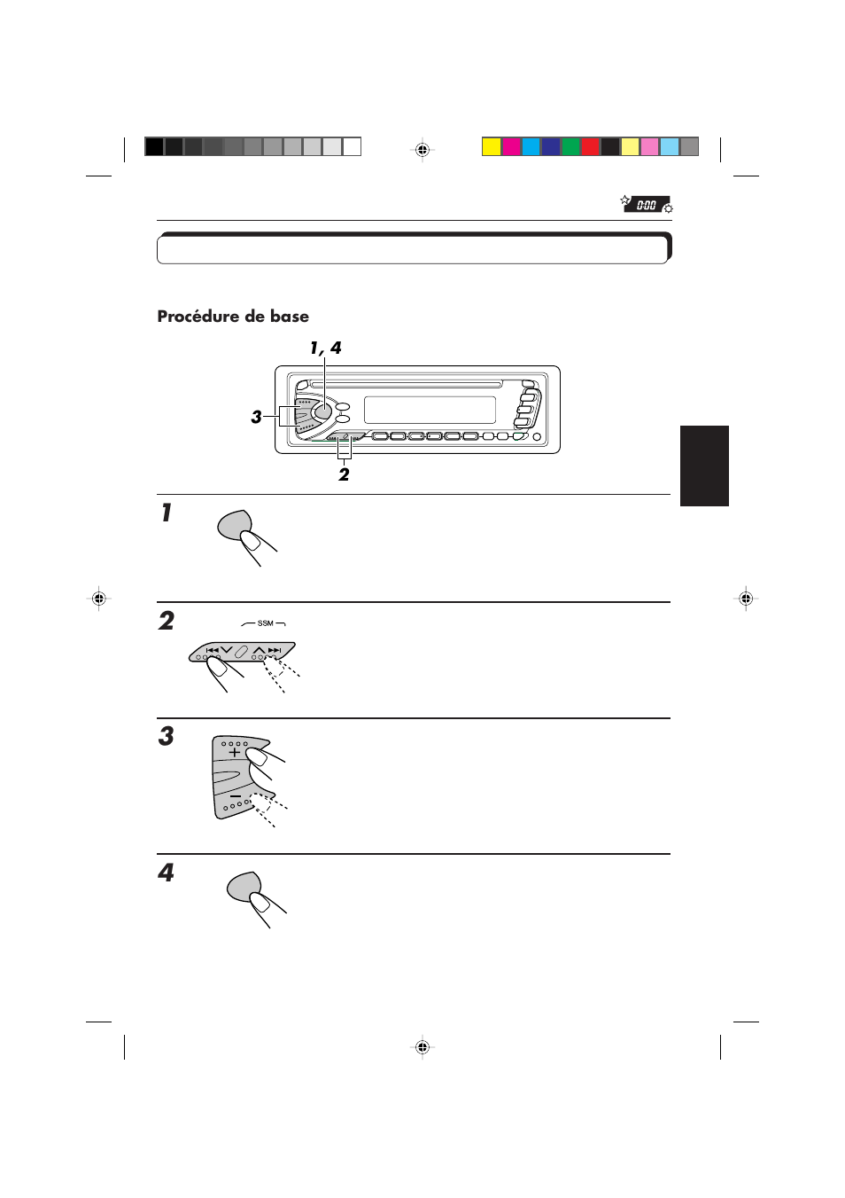 Modification des réglages généraux | JVC KD-S673R User Manual | Page 97 / 138