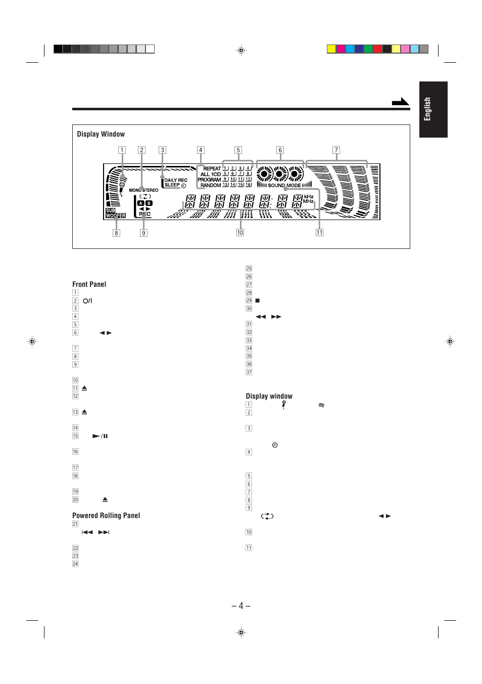 JVC CA-MXJ700 User Manual | Page 9 / 32