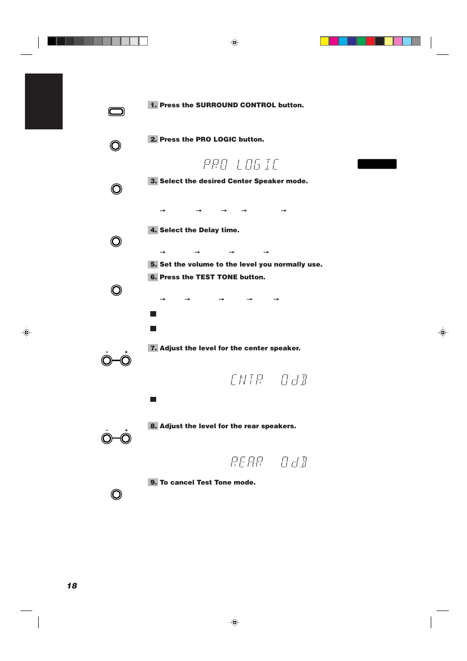 18 english | JVC CA-TD77R User Manual | Page 22 / 57