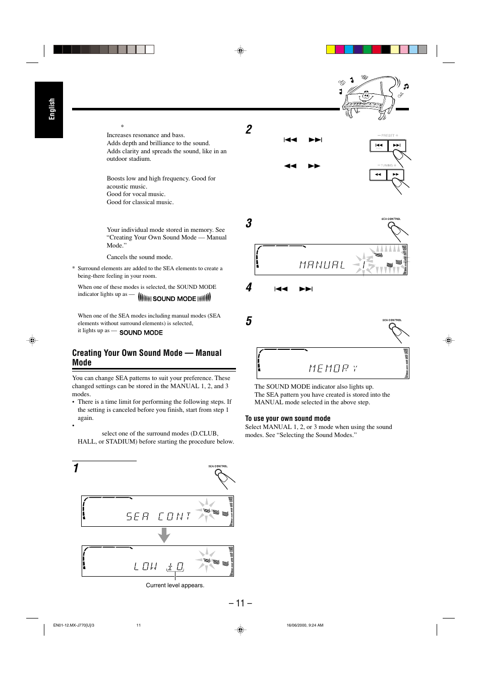 JVC CA-MXJ770V User Manual | Page 12 / 34