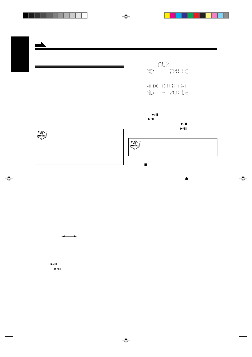 English recording the external equipment | JVC XM-G6 User Manual | Page 22 / 38