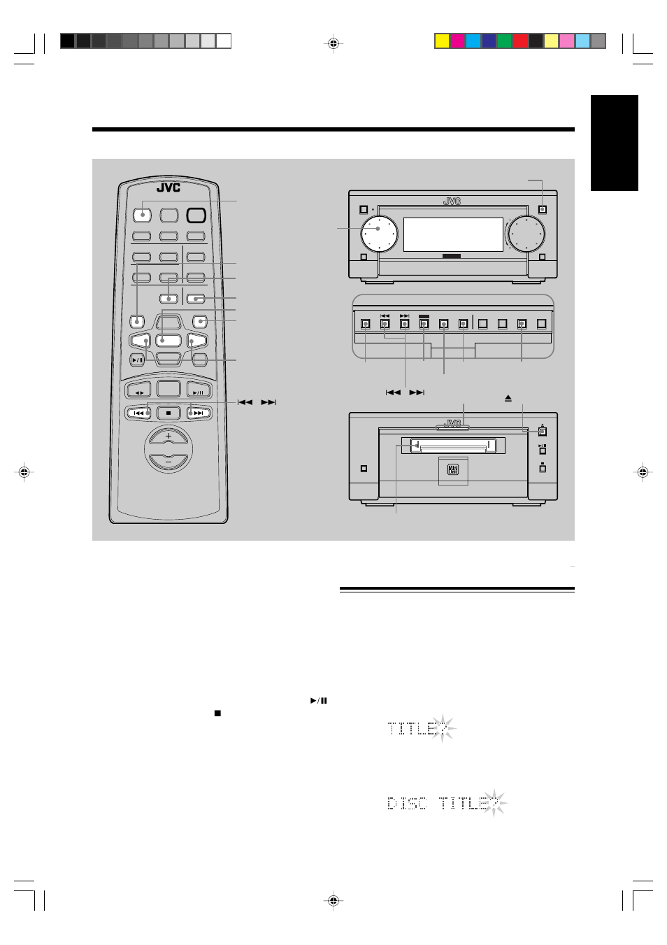 Assigning titles to an md, English, Assigning a title | JVC XM-G6 User Manual | Page 29 / 38