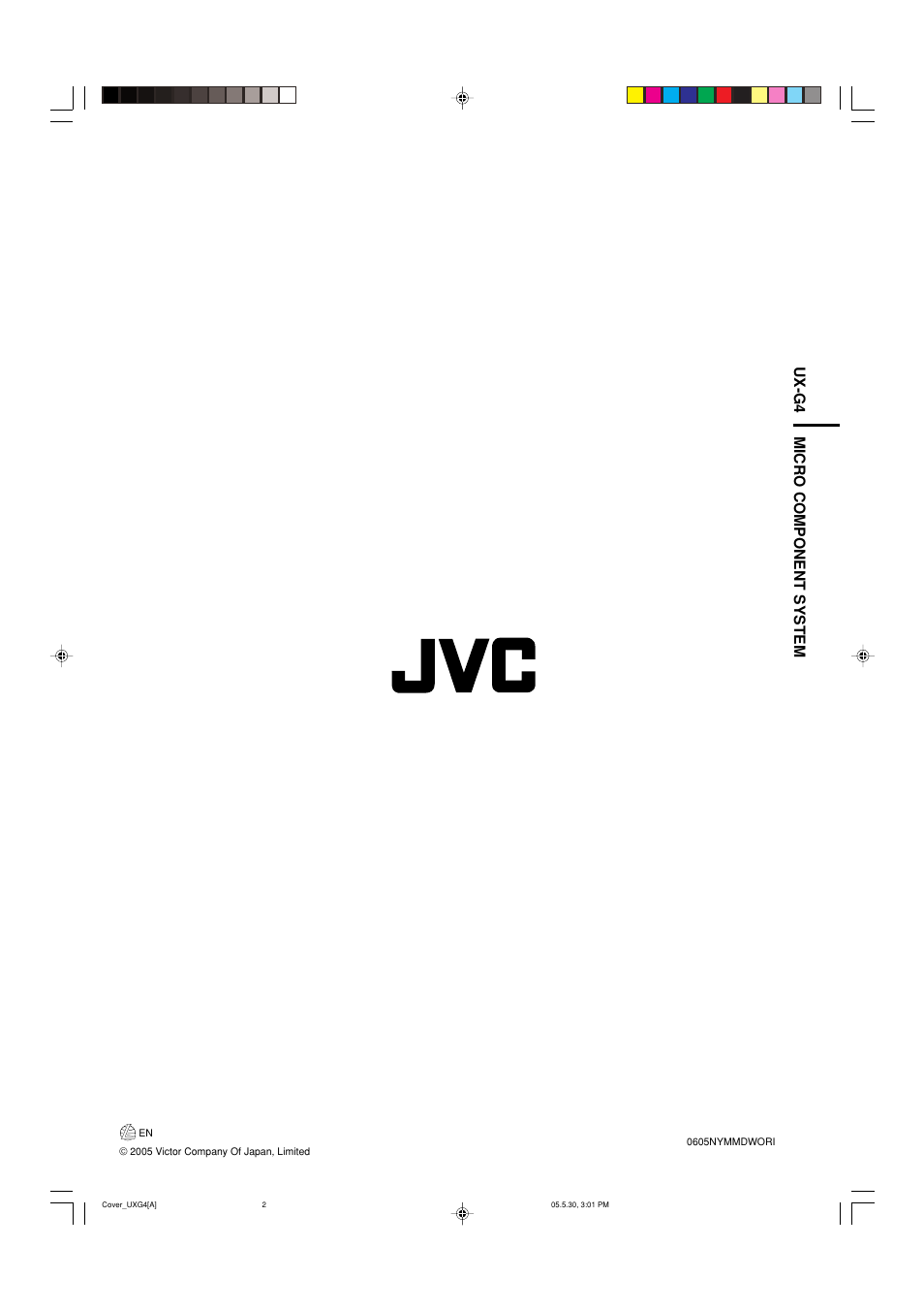 Ux-g4 micro component system | JVC CA-UXG3 User Manual | Page 114 / 114