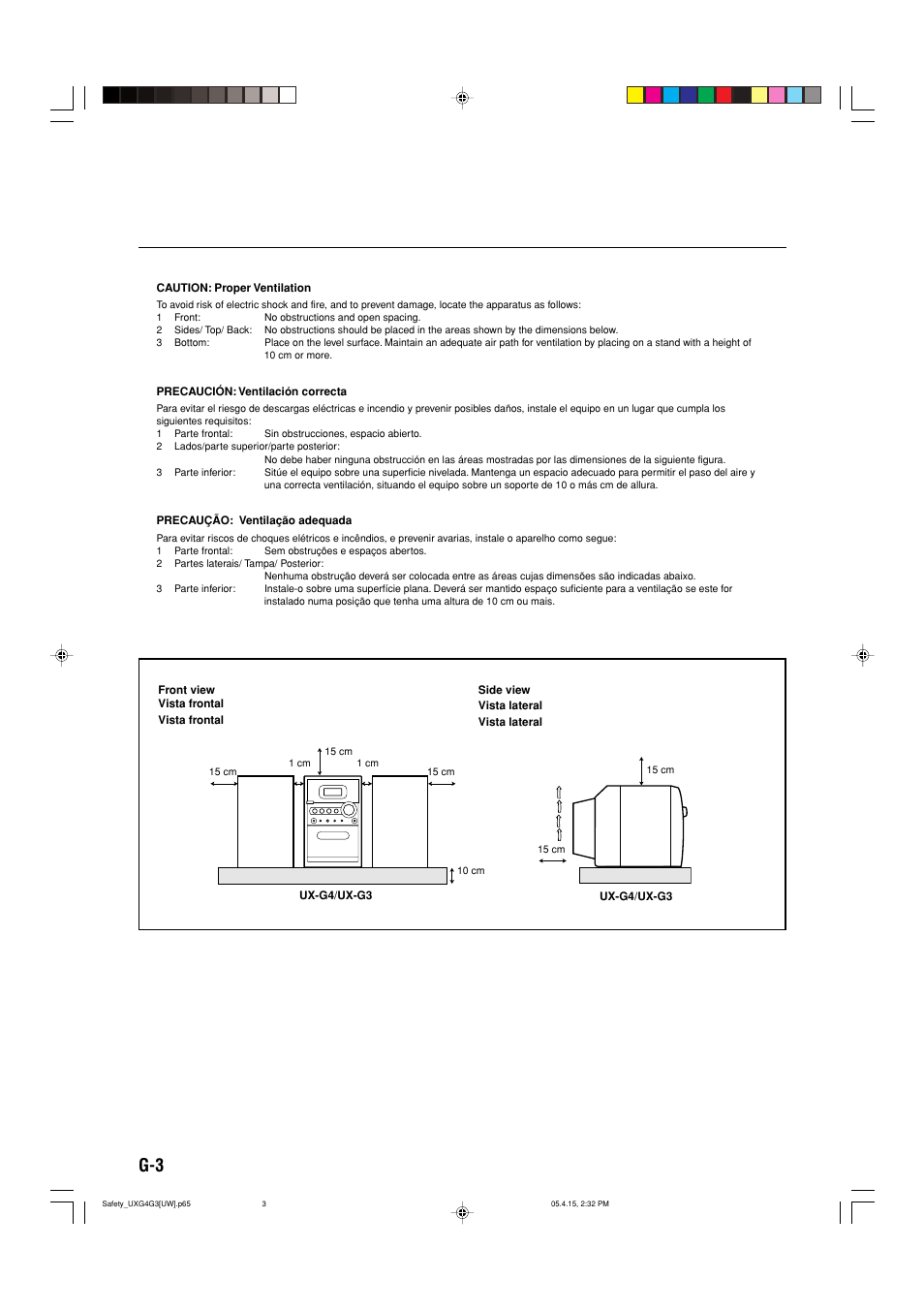 JVC CA-UXG3 User Manual | Page 60 / 114