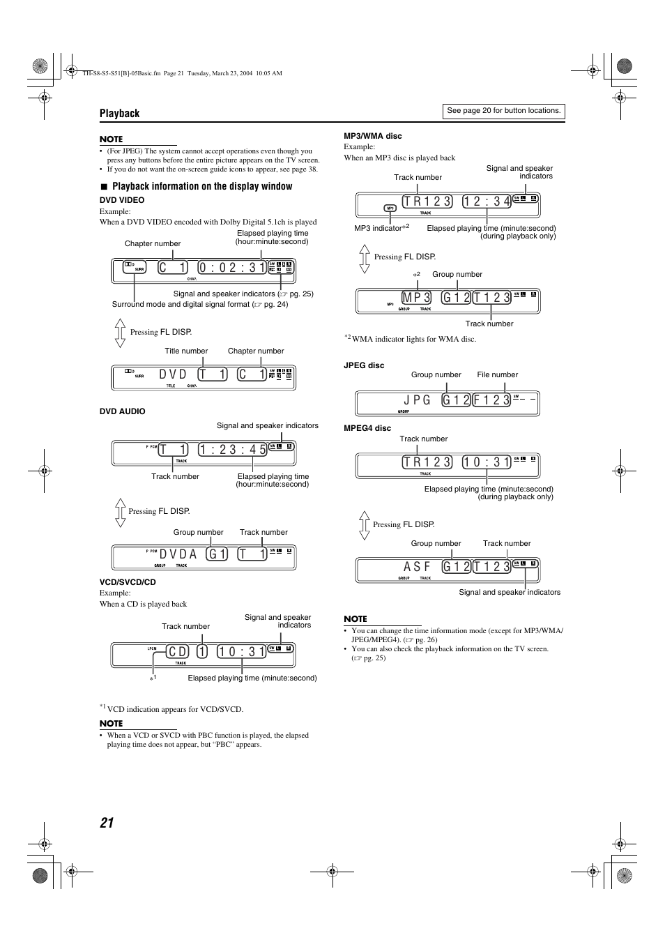 JVC SP-PWS51 User Manual | Page 24 / 50