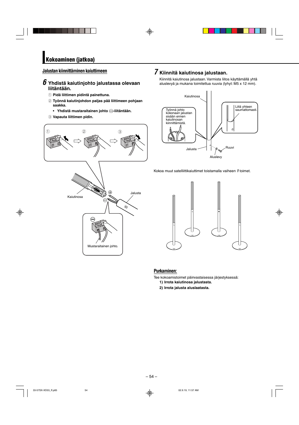 Kokoaminen (jatkoa) | JVC LVT0953-001B User Manual | Page 54 / 57