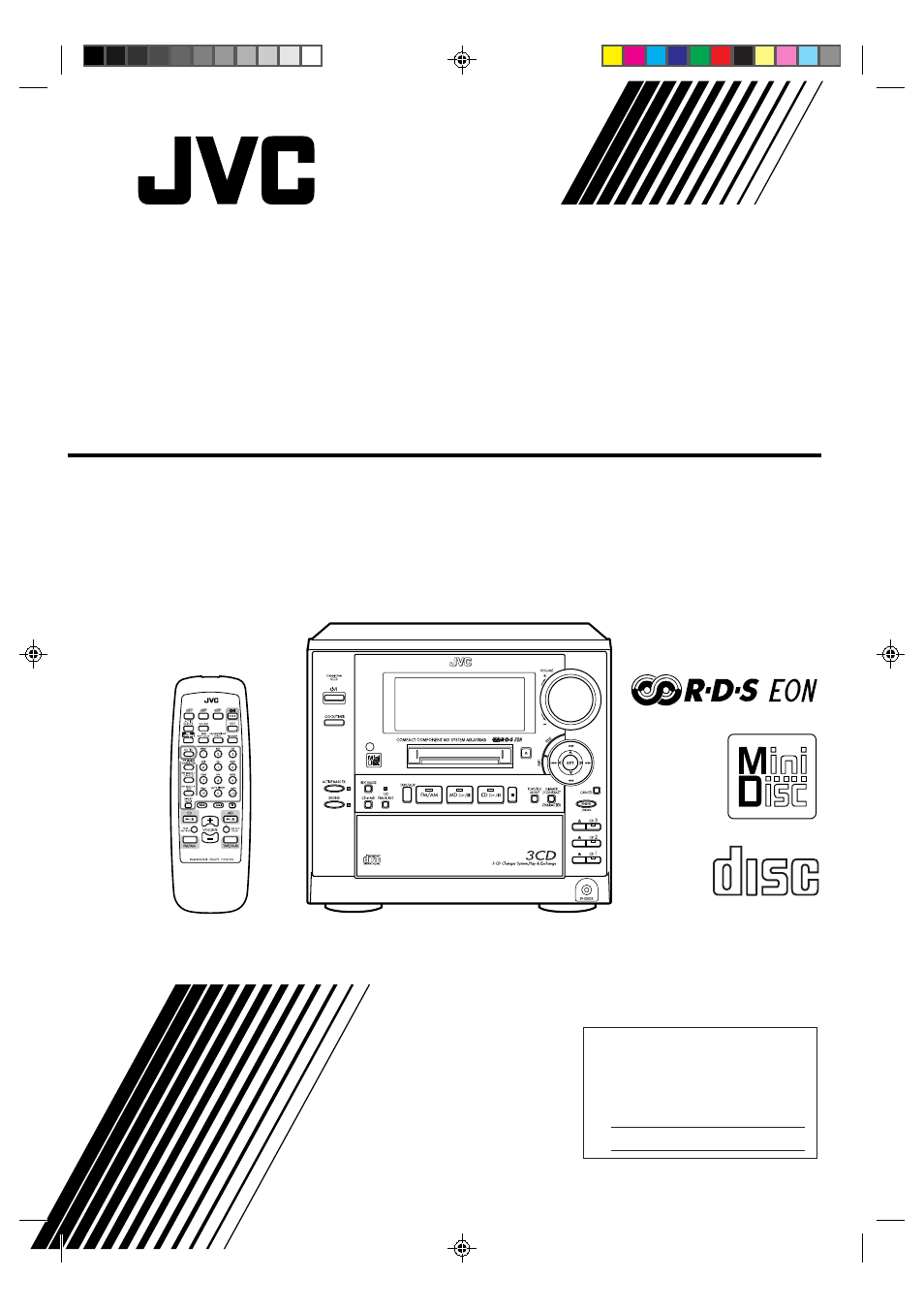 JVC CA-MXS5RMD User Manual | 64 pages