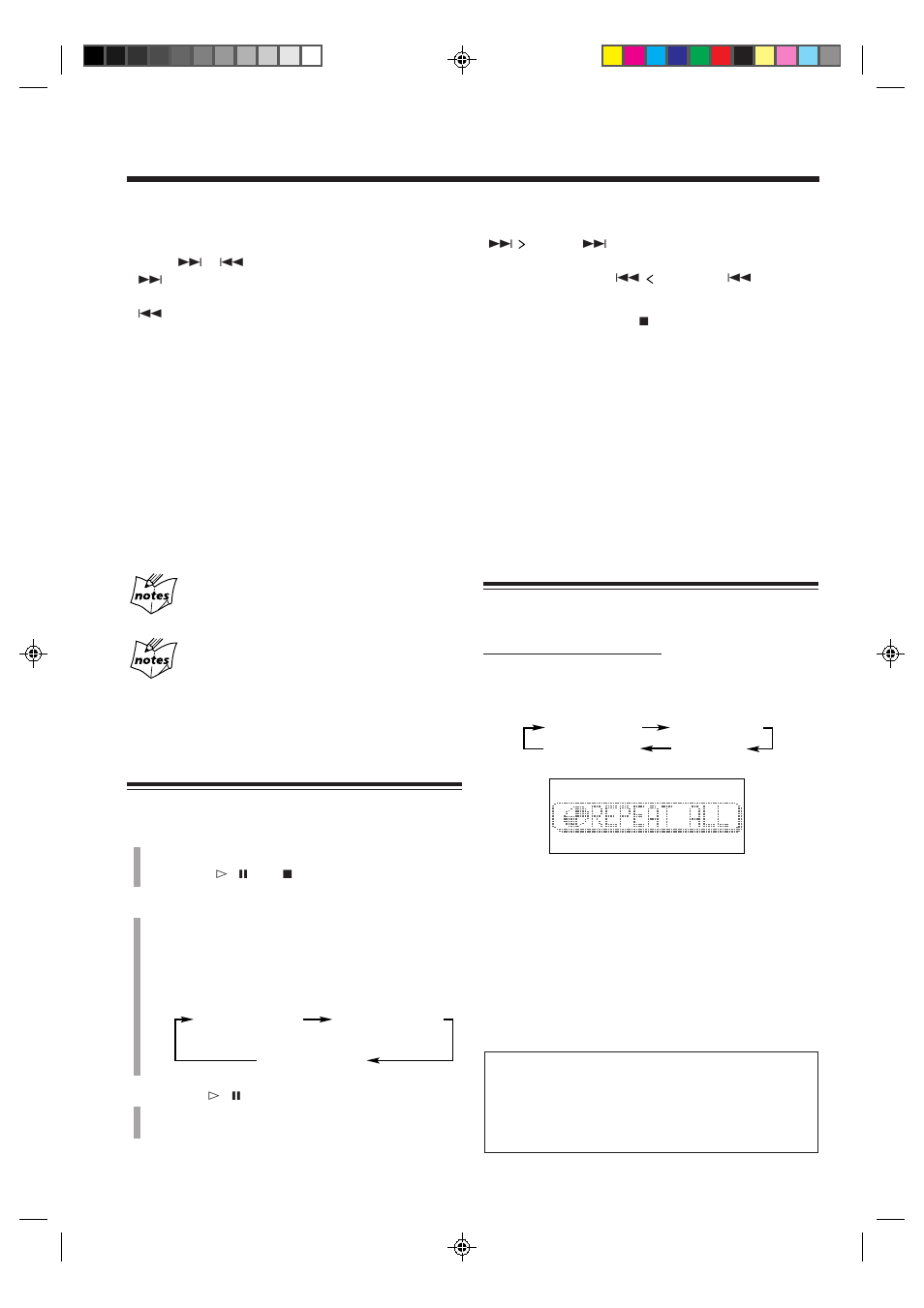 Playing at random — random play, Repeating tracks or cds — repeat play | JVC CA-MXS5RMD User Manual | Page 30 / 64