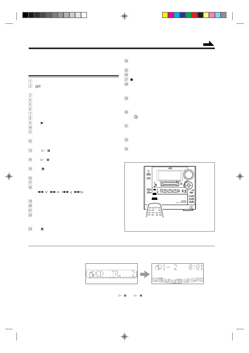Front panel | JVC CA-MXS5RMD User Manual | Page 7 / 64