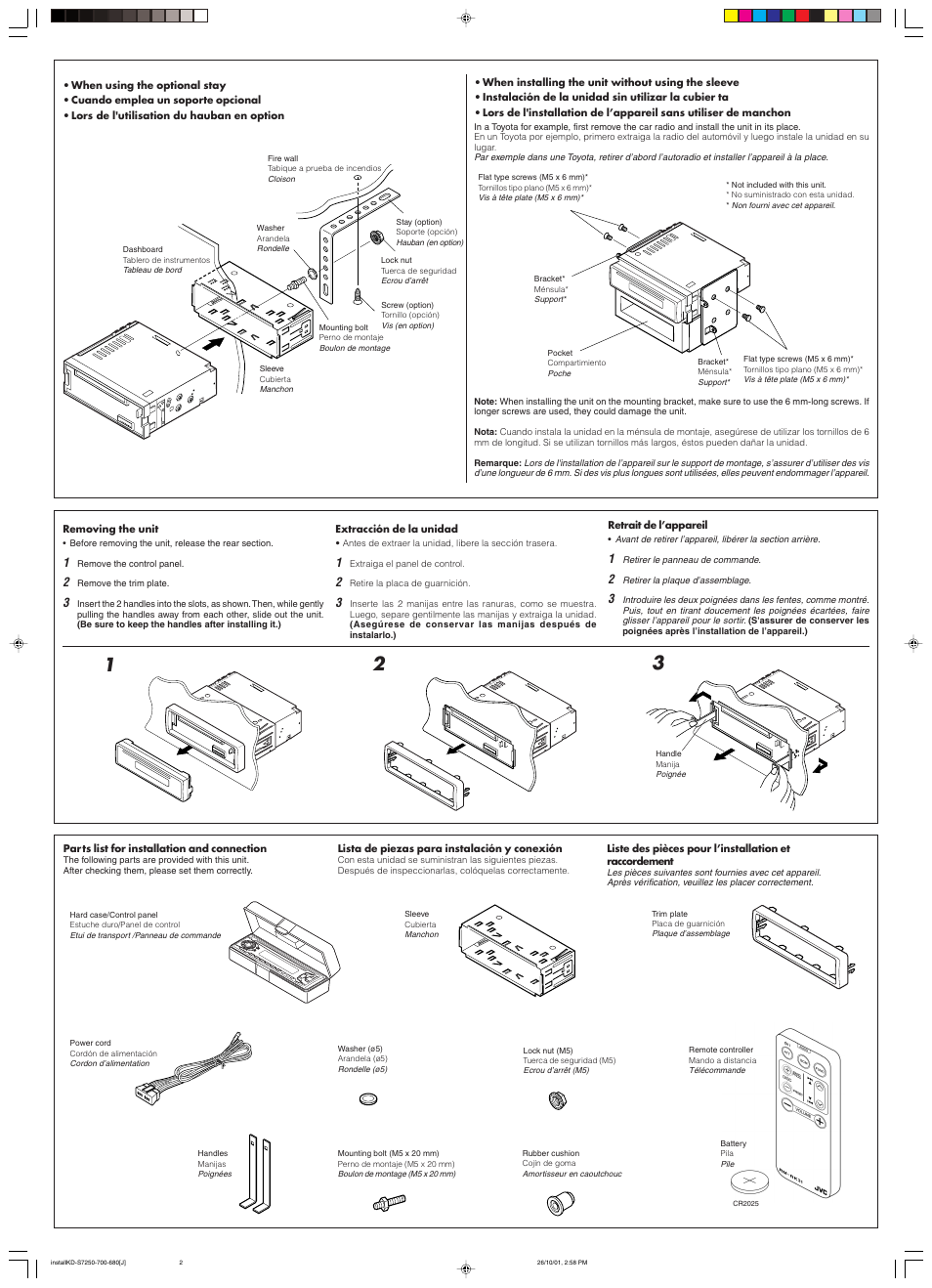 JVC KD-S7250 User Manual | Page 25 / 27