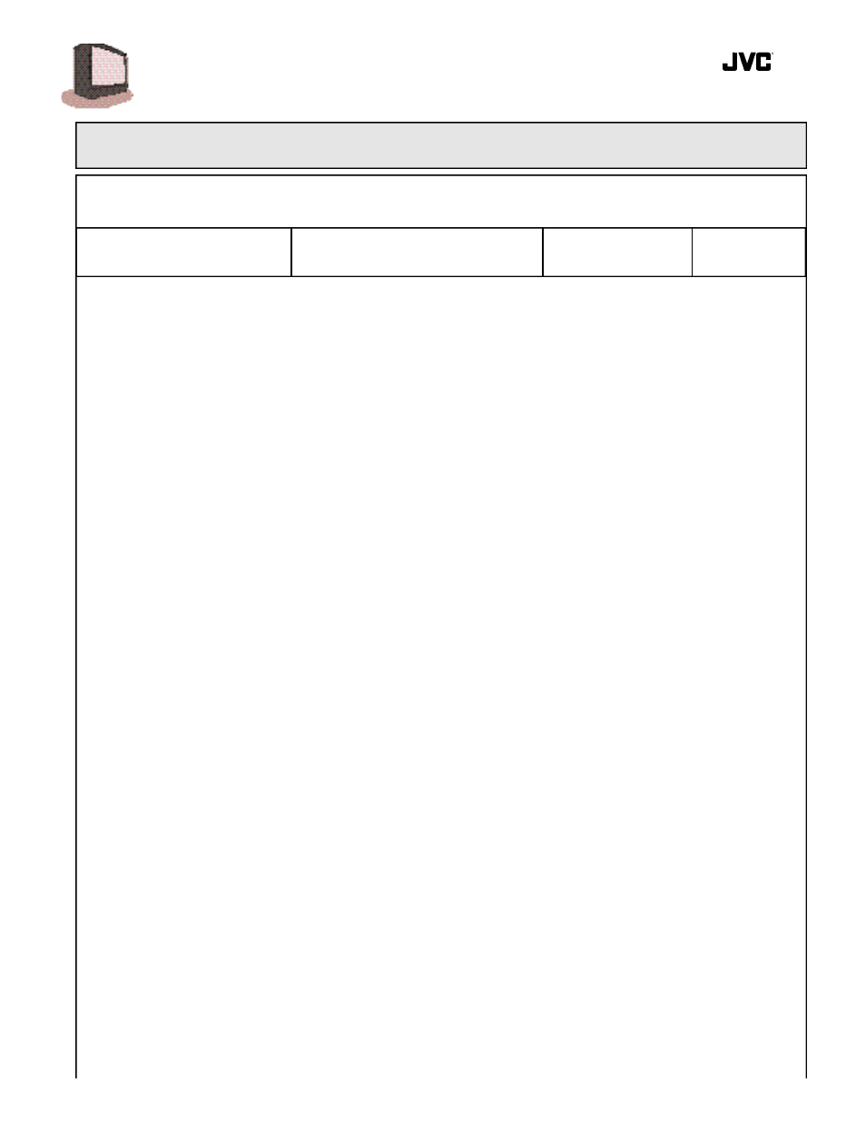 1 year | JVC AV 32050 User Manual | Page 30 / 33